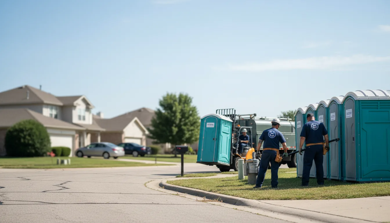 Porta Potty Rental in West Mineral, KS near me